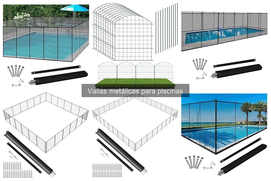 Mejores marcas de vallas metálicas para piscinas