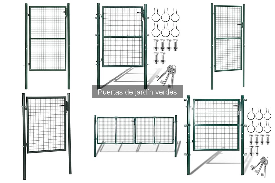 Mejores ofertas en puertas de jardín verdes 2023
