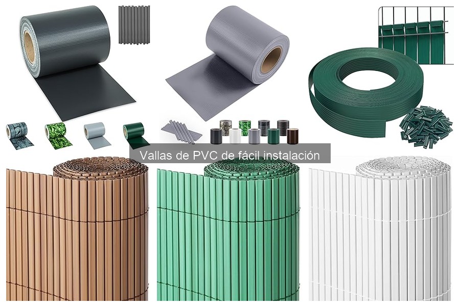 Mejores ofertas y precios de vallas de PVC de fácil instalación
