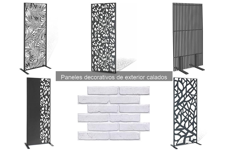 Mejores paneles decorativos calados para jardines pequeños