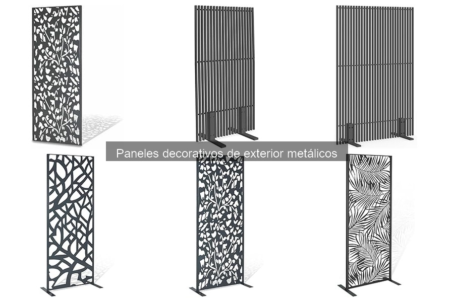Mejores Paneles Decorativos Metálicos para Tu Jardín