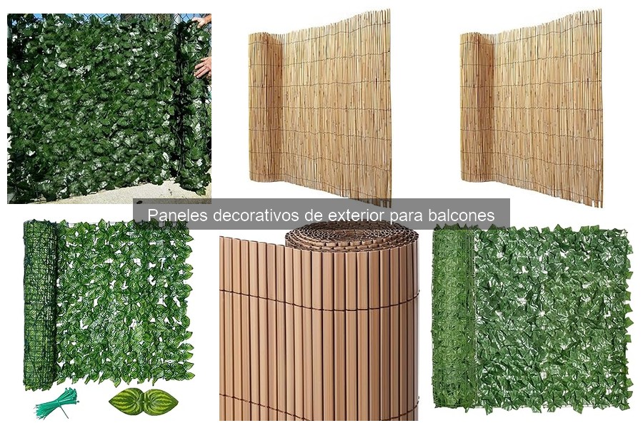 Mejores paneles decorativos para balcones: guía de compra