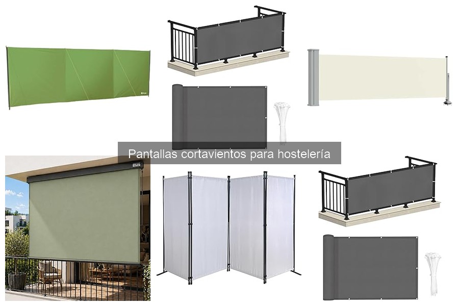 Mejores Pantallas Cortavientos para Restaurantes con Terrazas
