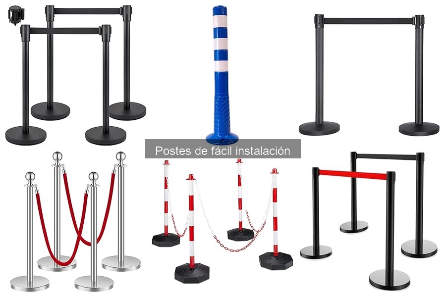 Mejores postes de fácil instalación para jardines pequeños