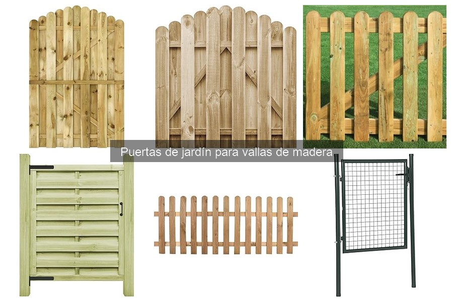 Mejores puertas de jardín de madera para seguridad y privacidad