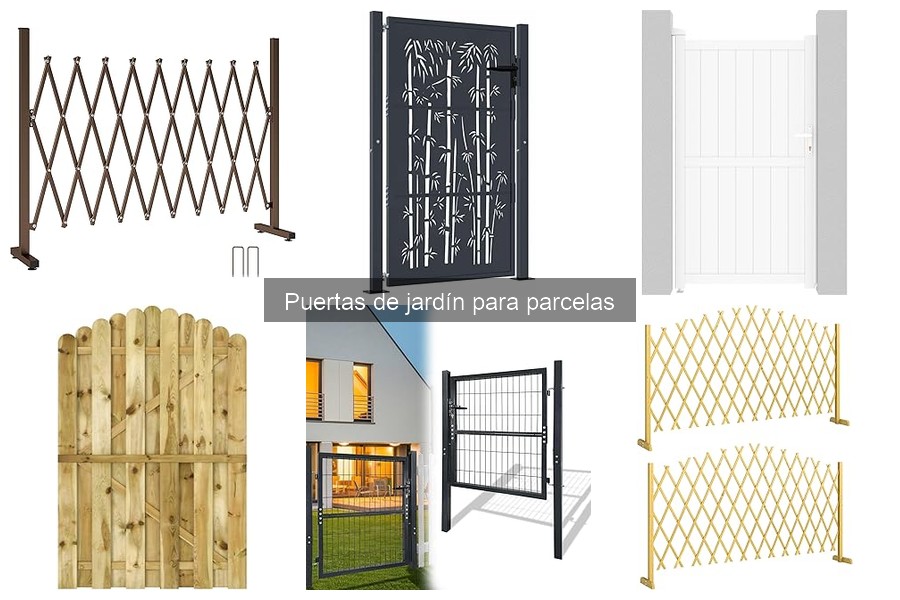 Mejores puertas de jardín para parcelas pequeñas - Comparativa