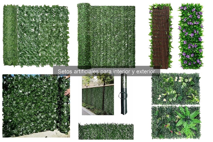 Mejores setos artificiales para interiores y exteriores