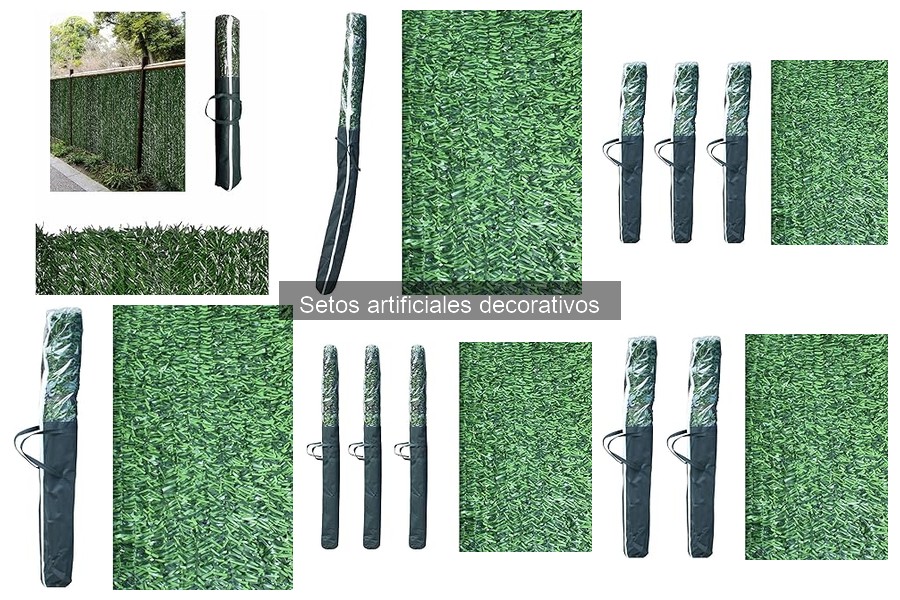 Mejores setos artificiales para jardines pequeños