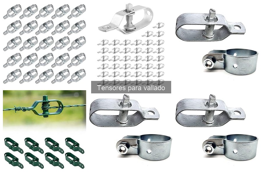 Mejores tensores para vallado: comparativa por tipos de cerco