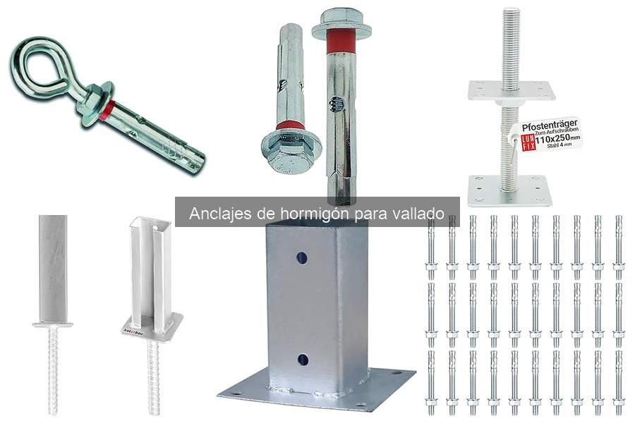 Mejores tiendas para comprar anclajes de hormigón