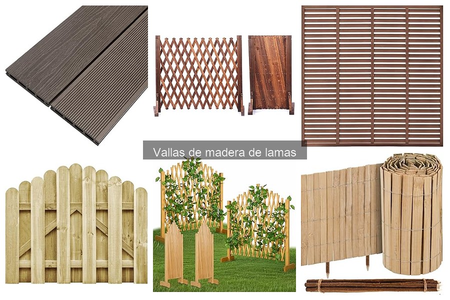 Mejores vallas de madera de lamas para jardines pequeños