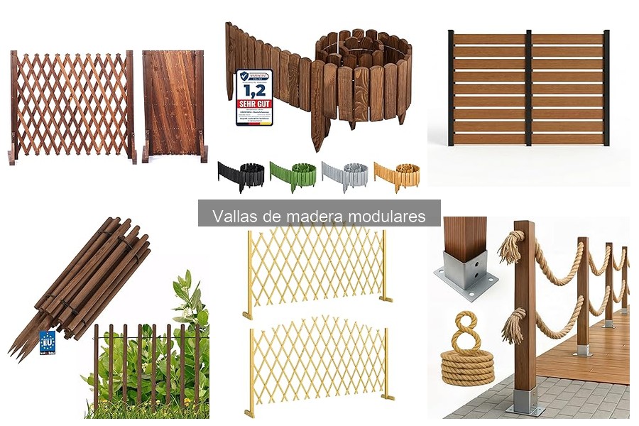 Mejores vallas de madera modulares para jardines pequeños