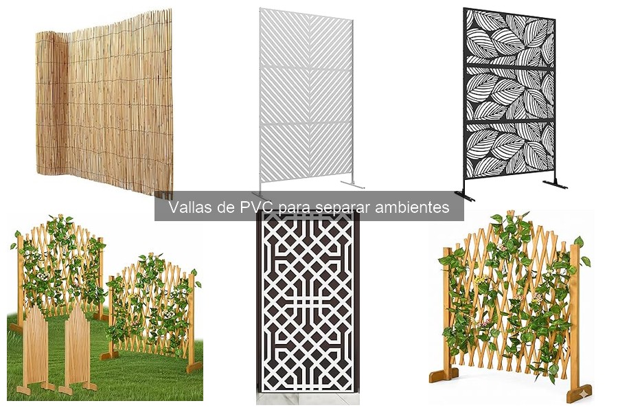 Mejores vallas de PVC para interiores: estética y funcionalidad