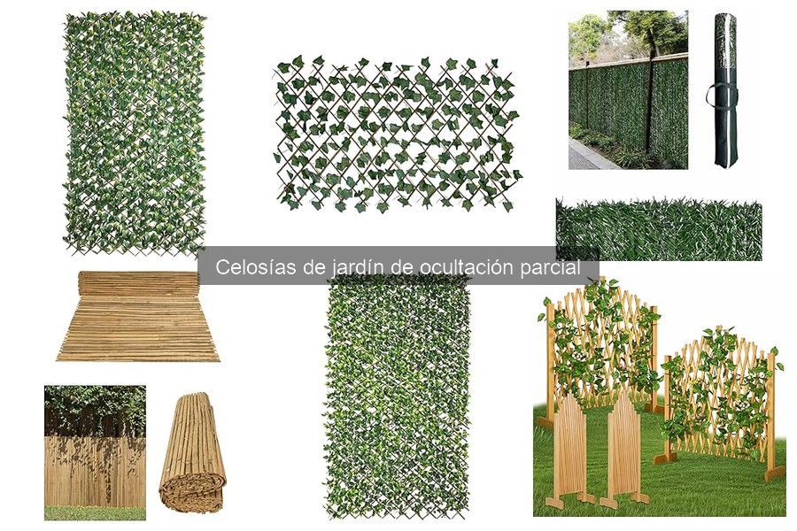 Ofertas en Celosías de Jardín de Ocultación Parcial