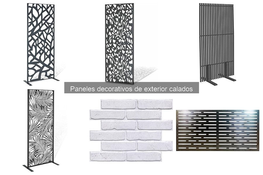 Ofertas en paneles decorativos de exterior calados