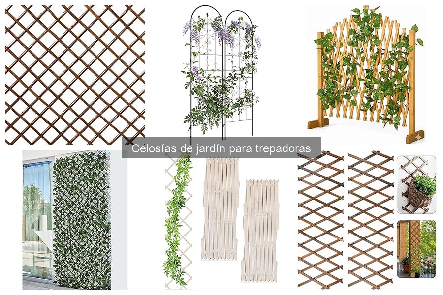 Ofertas imperdibles en celosías de jardín para trepadoras