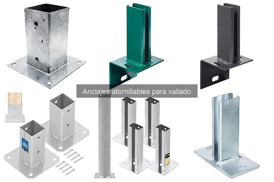 Ofertas y Descuentos en Anclajes Atornillables para Vallado