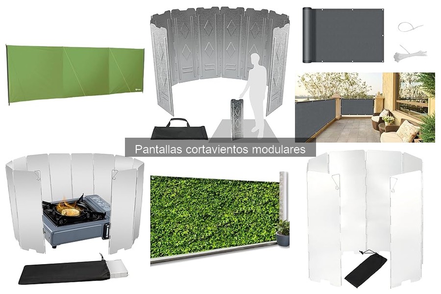 Ofertas y Descuentos en Pantallas Cortavientos Modulares
