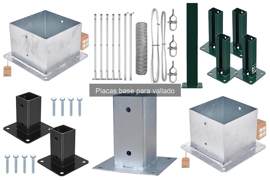 Ofertas y Descuentos en Placas Base para Vallado