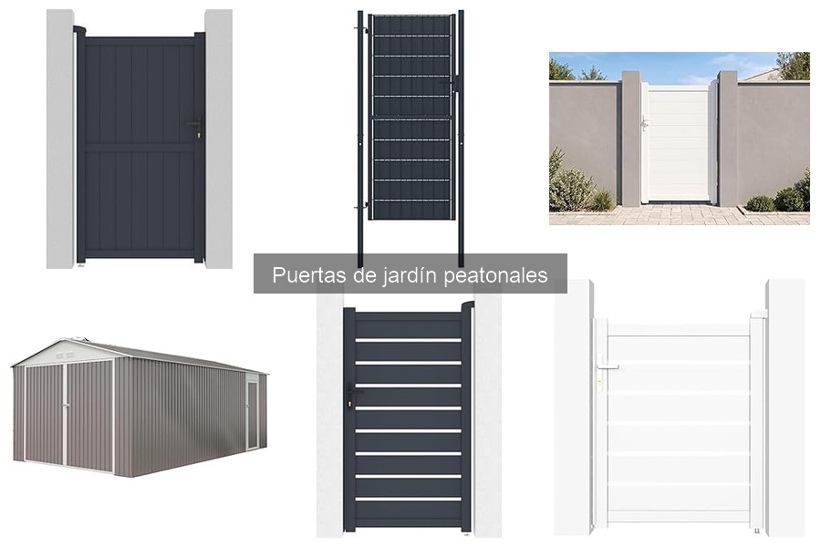 Ofertas y descuentos en puertas de jardín peatonales