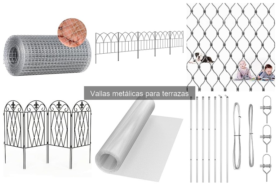 Ofertas y descuentos en vallas metálicas para terrazas