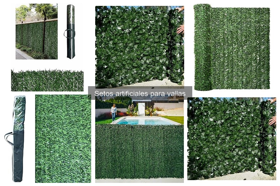 Ofertas y precios de setos artificiales para vallas
