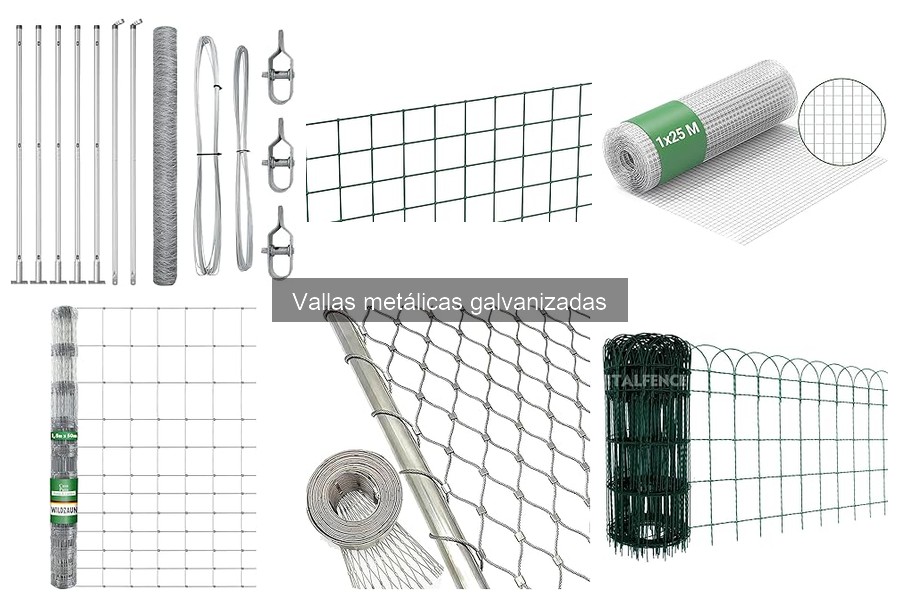 Ofertas y precios de vallas metálicas galvanizadas