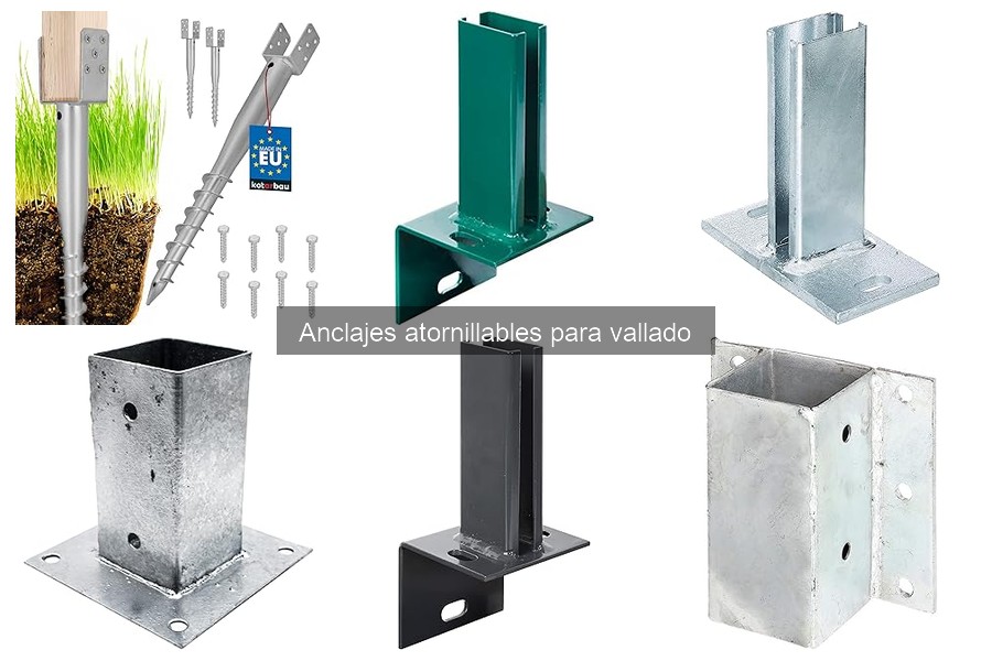 Opiniones de Usuarios sobre Anclajes Atornillables para Vallado