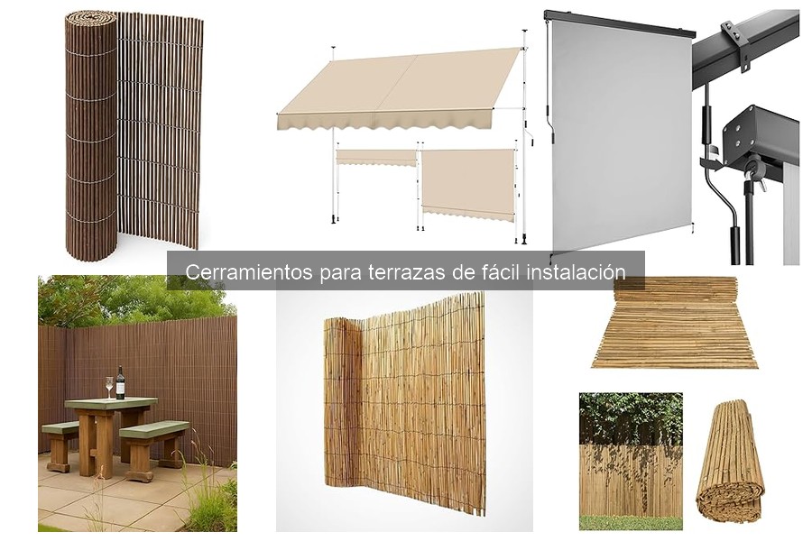 Opiniones sobre cerramientos para terrazas de fácil instalación