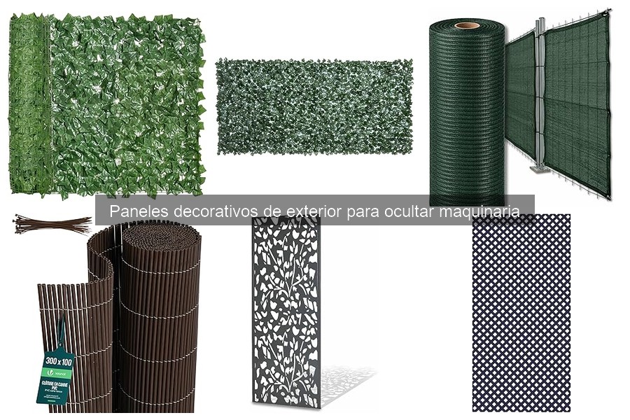 Opiniones sobre paneles decorativos para ocultar maquinaria
