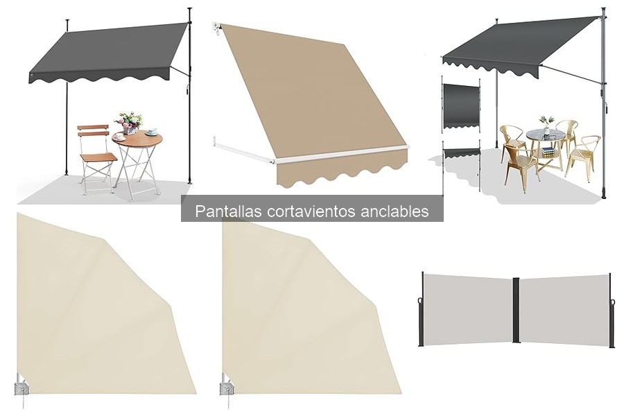 Opiniones sobre pantallas cortavientos anclables: valoraciones de usuarios