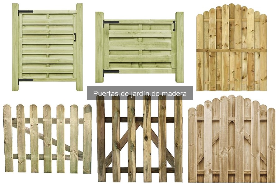 Opiniones sobre Puertas de Jardín de Madera: Reseñas Confiables
