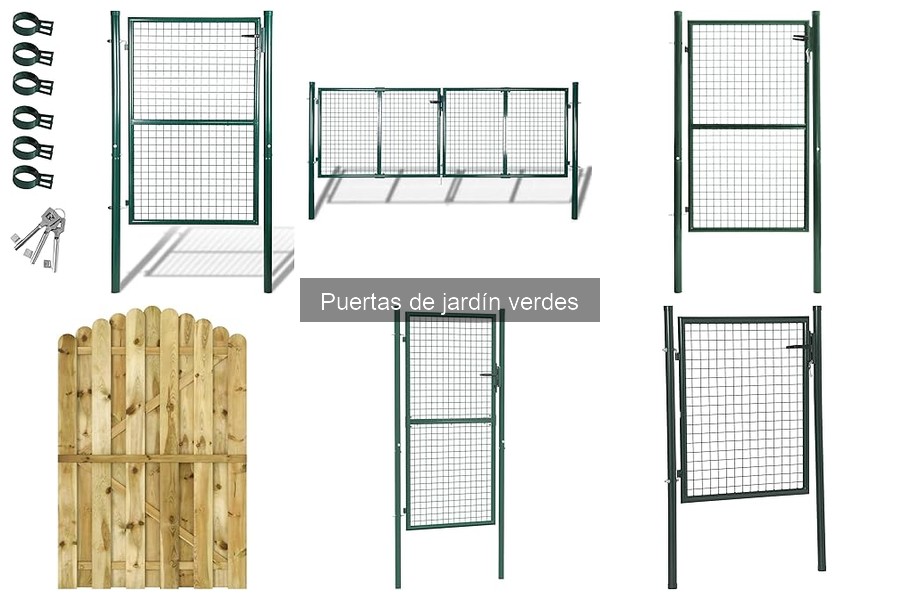 Opiniones sobre Puertas de Jardín Verdes: Experiencias Reales