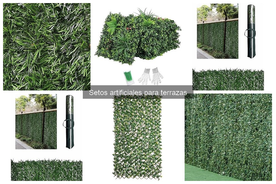 Opiniones sobre setos artificiales para terrazas
