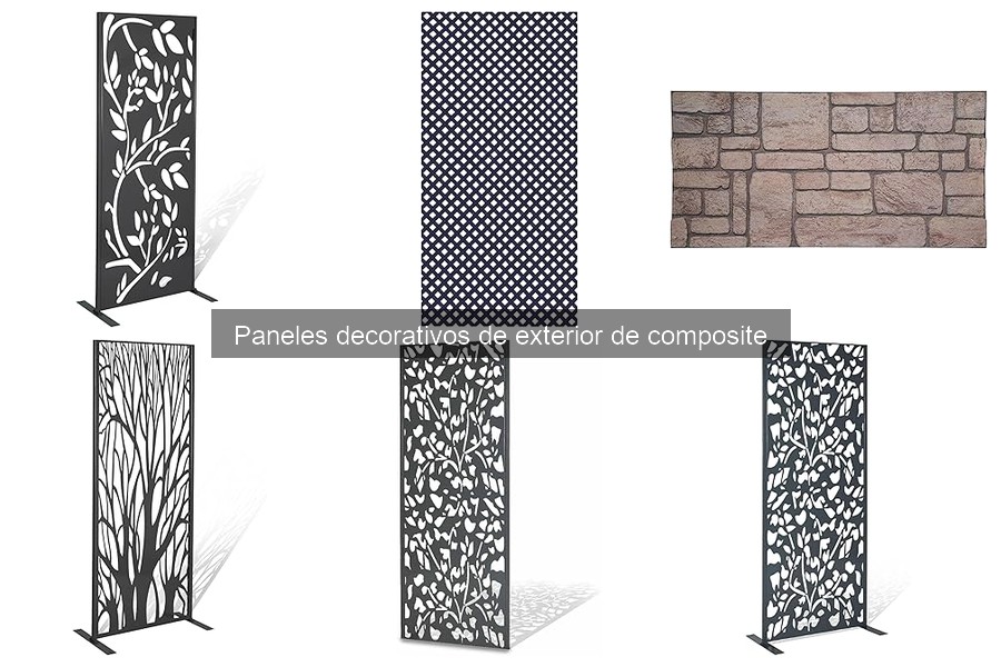 Paneles decorativos de exterior de composite: ¿Qué son?
