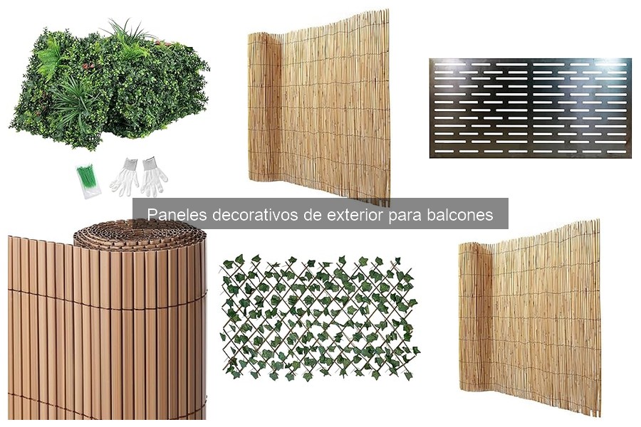 Paneles decorativos de exterior para balcones: ¿Qué son?