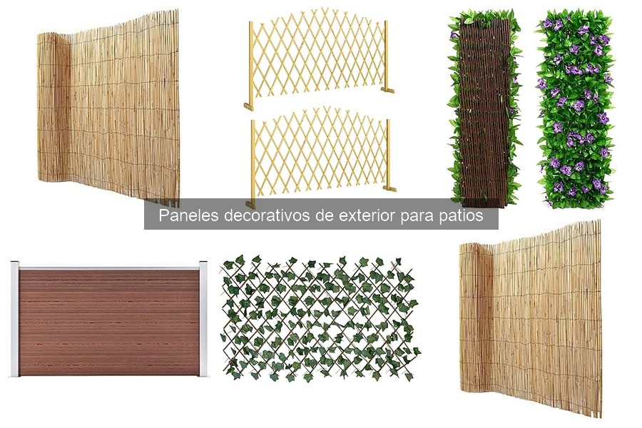 Paneles Decorativos de Exterior para Patios: ¿Qué Son y Usos?