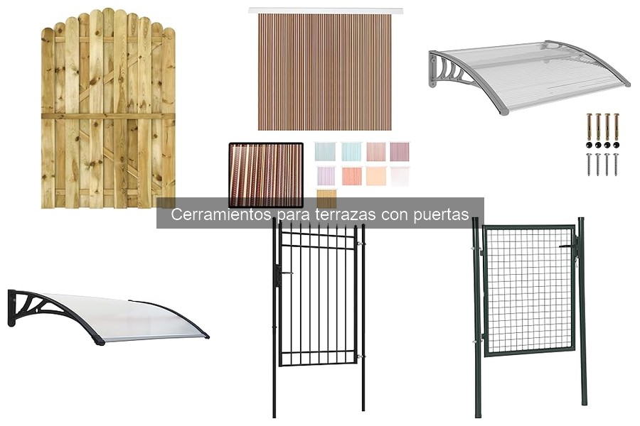 Personaliza tu cerramiento de terraza con puertas