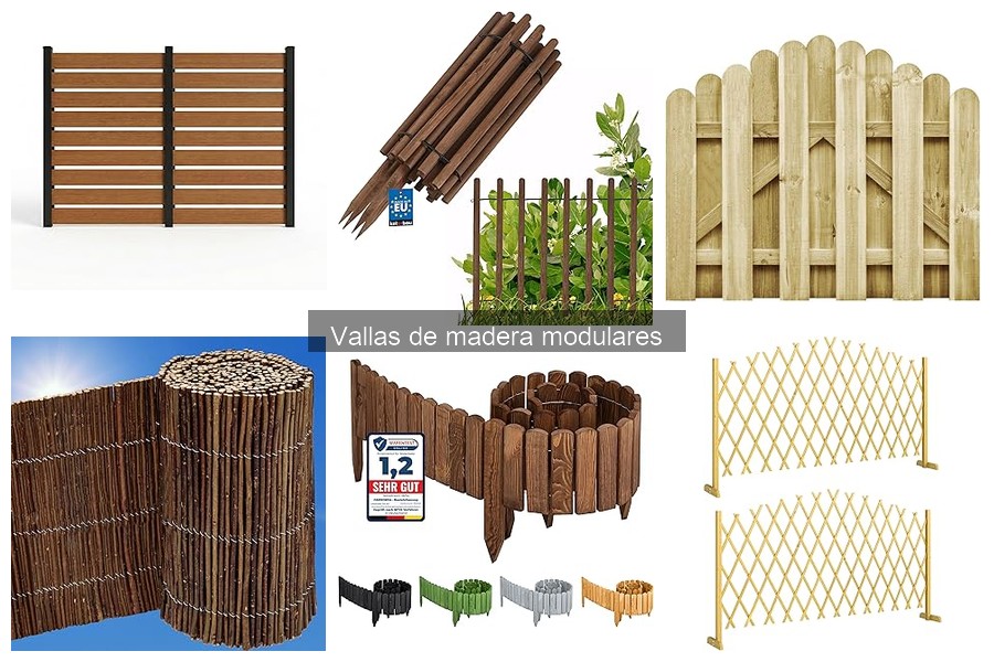 Personaliza tus vallas de madera modulares: opciones y tips