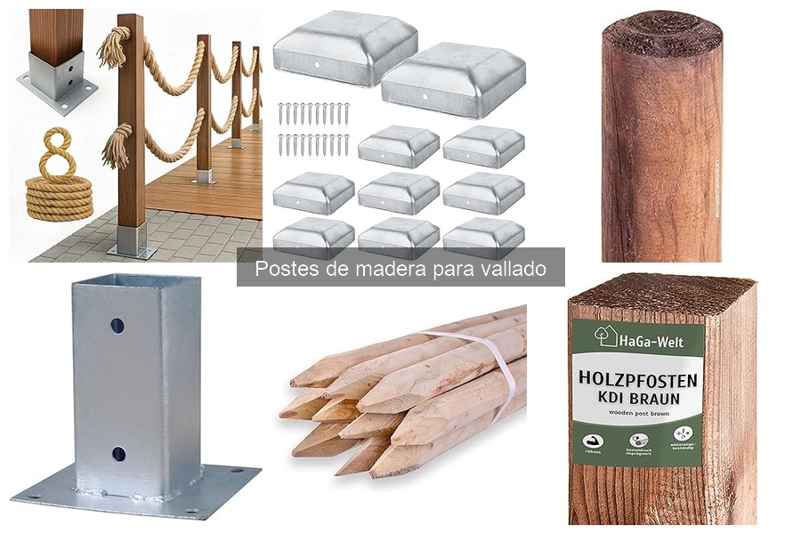 Postes de madera para vallado: ¿Qué son y sus principales usos?