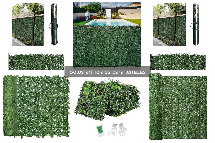 Precio de setos artificiales para terrazas: guía y comparativa