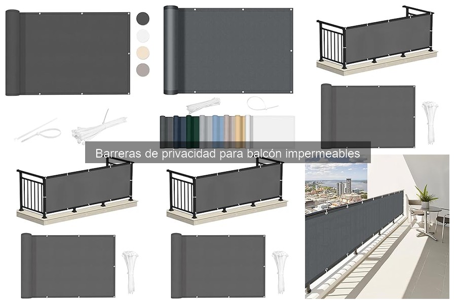 Precios de Barreras de Privacidad para Balcón Impermeables
