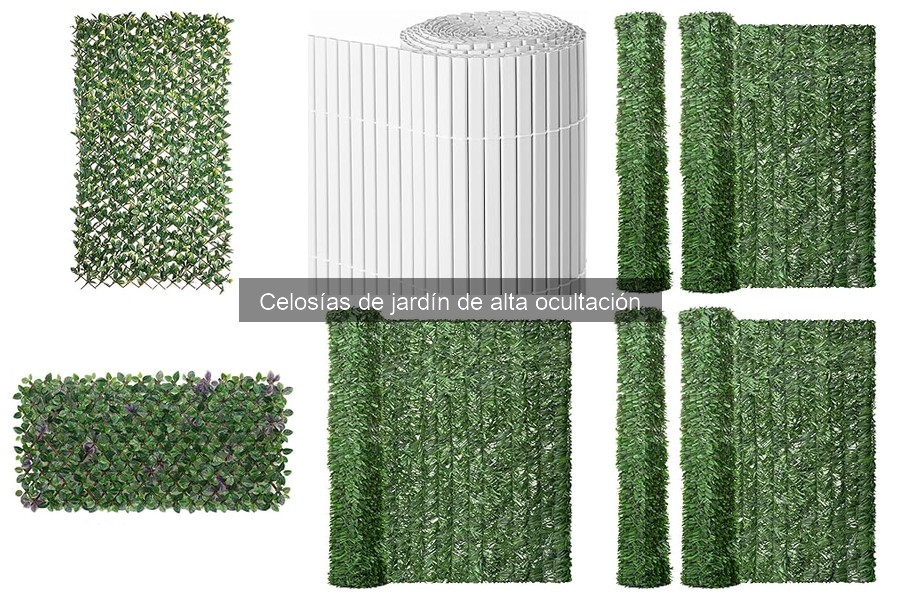 Precios de Celosías de Jardín de Alta Ocultación: Mejores Ofertas