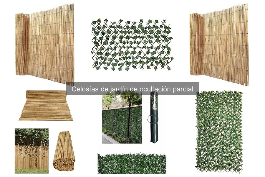 Precios de Celosías de Jardín de Ocultación Parcial 2023