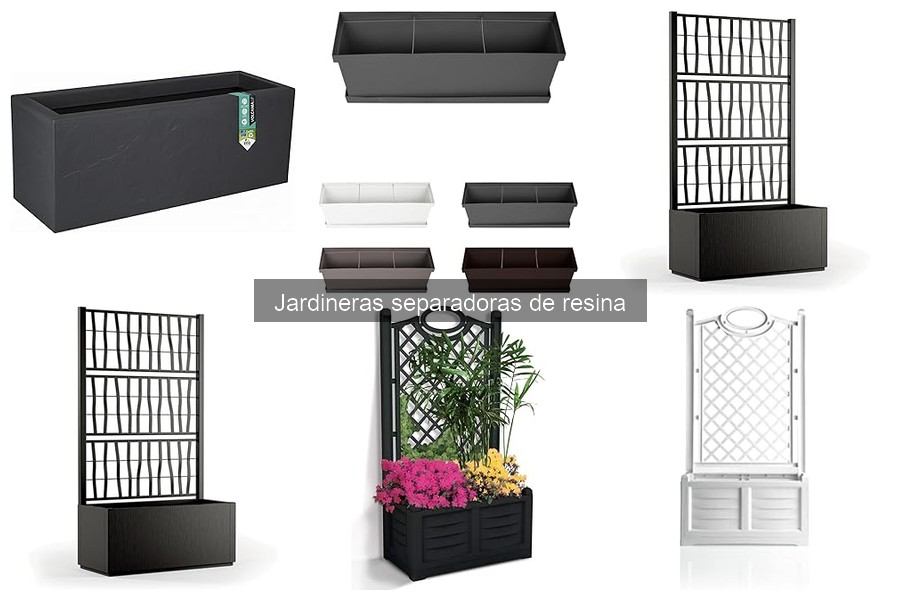Precios de jardineras separadoras de resina: guía 2023