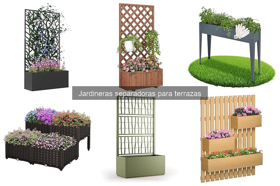 Precios de jardineras separadoras para terrazas: dónde comprar