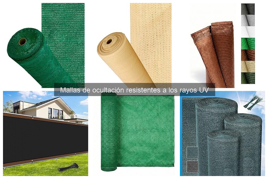 Precios de Mallas de Ocultación Resistentes a Rayos UV