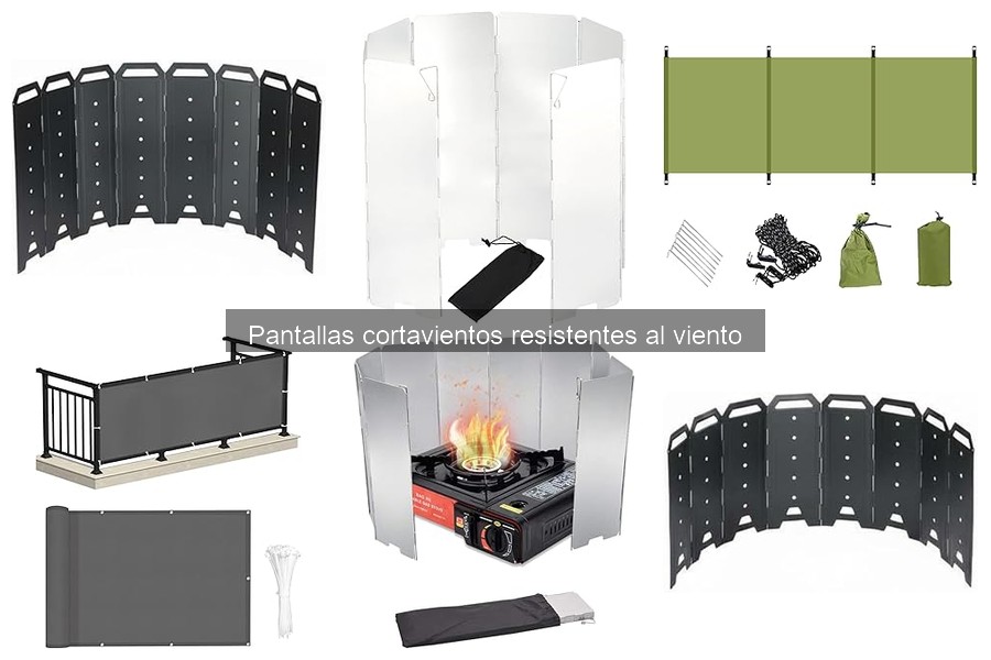 Precios de pantallas cortavientos resistentes y dónde comprarlas