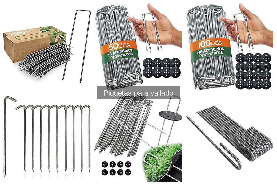 Precios de Piquetas para Vallado y Dónde Comprarlas