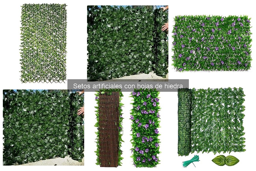 Precios de Setos Artificiales de Hiedra: Comparativa y Opciones